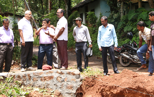 Saripalla bridge work